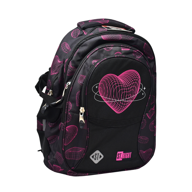 BACKPACK ST 17IN VIRTUAL HEART (BP-01)